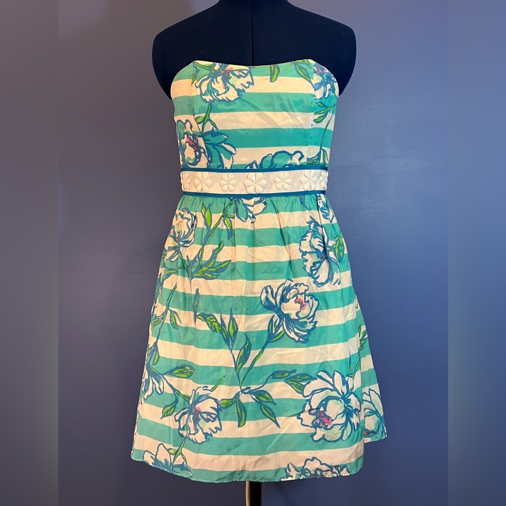 NWOT Lilly Pulitzer Strapless dress Size 6